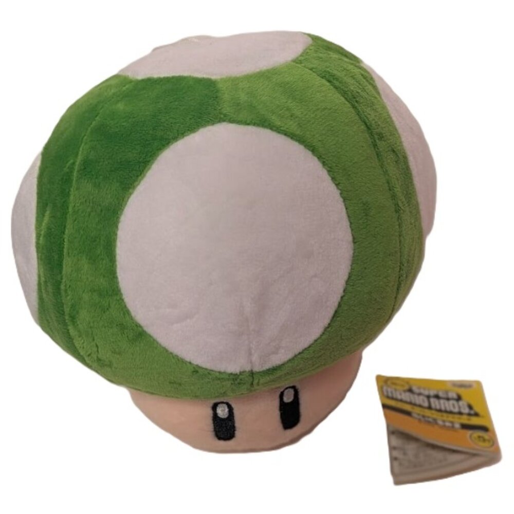 Mario Green Mushroom Plush 6" Soft Stuffed Toy